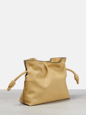 Кожени чанта тип „портмоне“ Loewe жълто