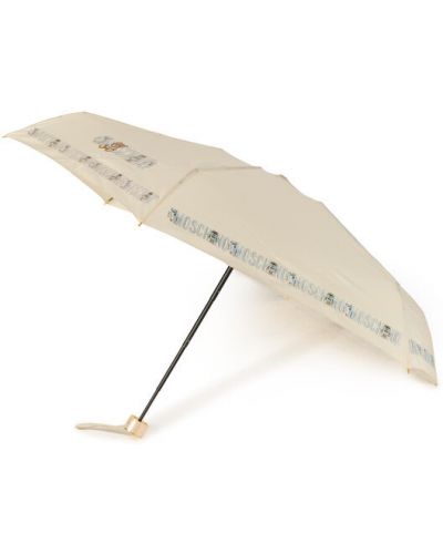 Deštník Moschino béžový