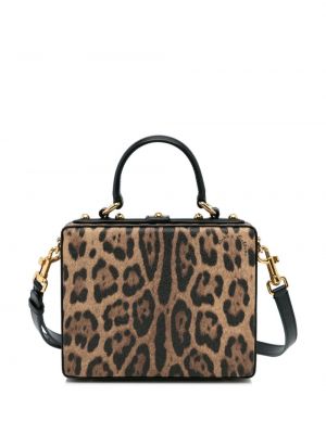 Soma ar apdruku ar leoparda rakstu Dolce & Gabbana Pre-owned
