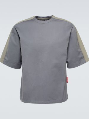 Bavlnené tričko Gr10k sivá