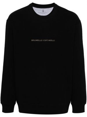 Siuvinėtas džemperis Brunello Cucinelli juoda