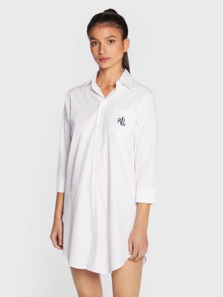 Ночная рубашка Lauren Ralph Lauren белая
