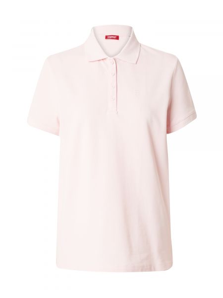 Поло тениска Esprit розово