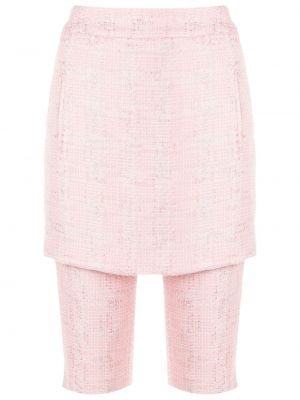 Tweed shorts Andrea Bogosian pink