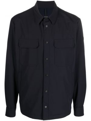 Marškiniai su kišenėmis Moncler mėlyna