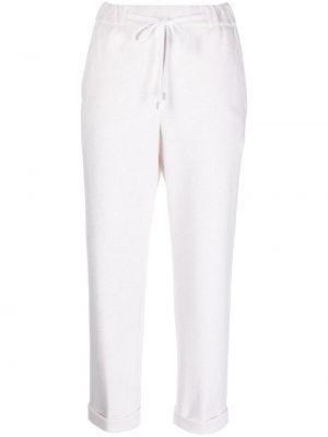 Pantalon de joggings plissé Peserico blanc