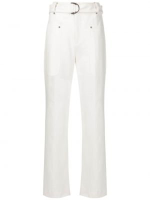 Ravne hlače Alcaçuz bela