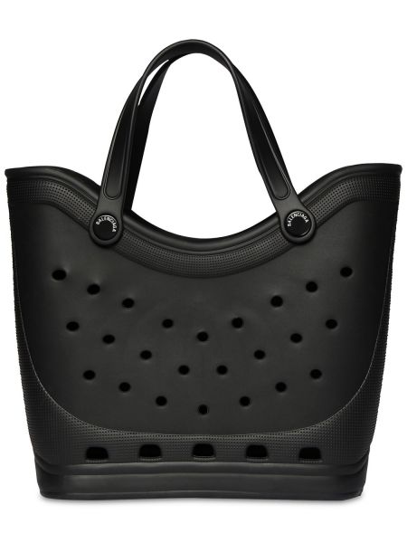 Nakupovalna torba Balenciaga črna