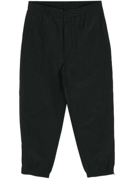 Pantaloni cu picior drept Emporio Armani negru
