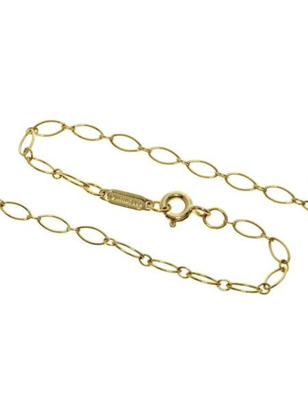 Collar de oro Tiffany & Co. Pre-owned amarillo