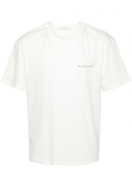 Bavlněné tričko Ih Nom Uh Nit bílé