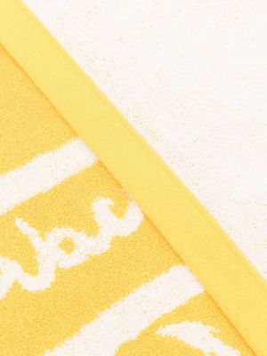 Szlafrok bawełniany Jacquemus żółty