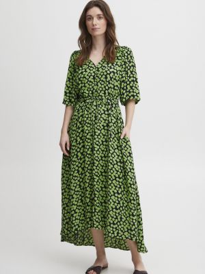 Длинное платье Fransa зеленое