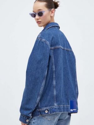 Oversized farmer dzseki Karl Lagerfeld Jeans kék