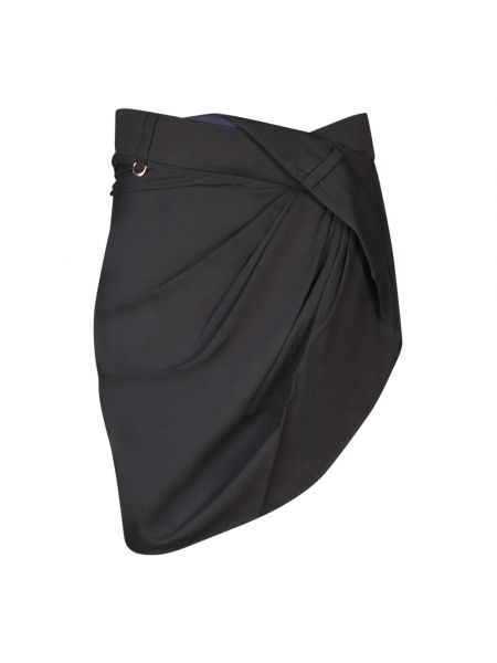 Czarna mini spódniczka Jacquemus