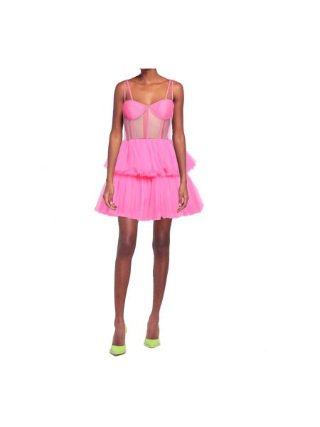 Sukienka mini 19:13 Dresscode różowa