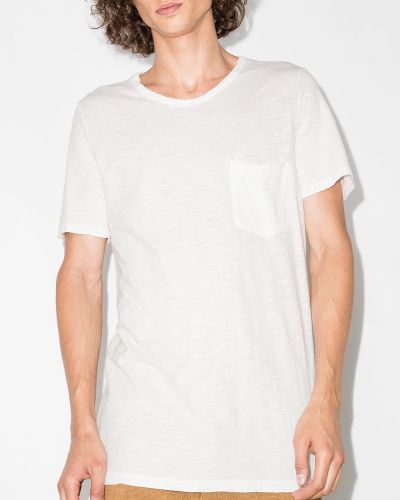 Camiseta de cuello redondo Schiesser blanco
