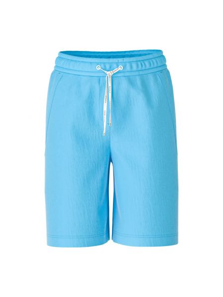 Casual leinen shorts Marc Cain blau