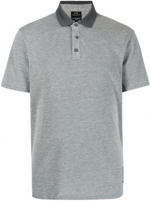 Poloskjorte Armani Exchange grå