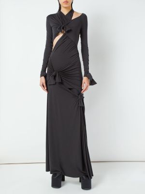 Džerzej šaty Balenciaga čierna
