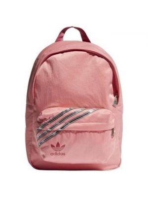 Růžový batoh z nylonu Adidas