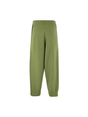 Pantalones de chándal de cachemir Extreme Cashmere verde