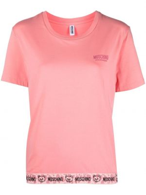 T-skjorte Moschino rosa