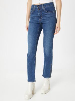 Straight leg jeans con bottoni Levi's ® blu