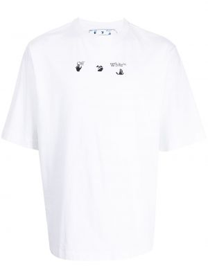 Camiseta con estampado Off-white blanco