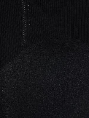 Dlouhé šaty Lanvin černé