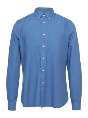 Camicia di cotone Alea blu