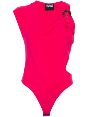 Body mit schnalle Versace Jeans Couture pink