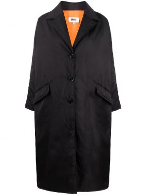Dlouhý kabát Mm6 Maison Margiela - černá