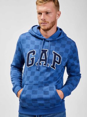 Džemperis su gobtuvu Gap mėlyna