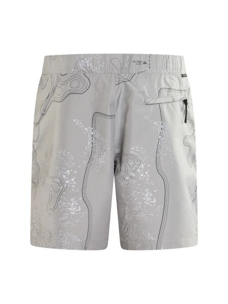Pantalones cortos con estampado Woolrich gris