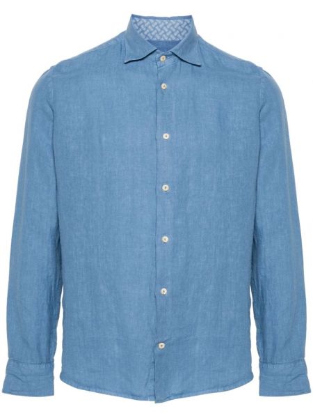 Lininė marškiniai Drumohr mėlyna