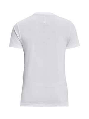 Top in maglia Under Armour bianco