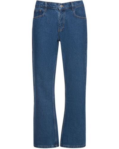 Bavlnené džínsy s rovným strihom Gimaguas modrá