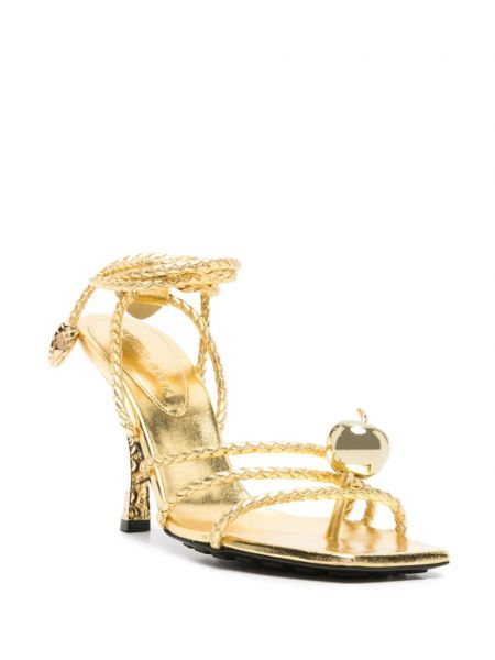 Sandales Bottega Veneta zelts