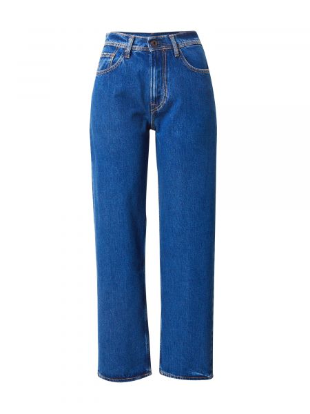 Tiesūs džinsai Pepe Jeans mėlyna