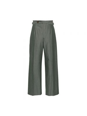Zielone spodnie Vivienne Westwood