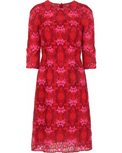Кружевное вечернее платье Dolce &amp; Gabbana красное
