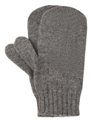 Кашемировые перчатки Tegin серые