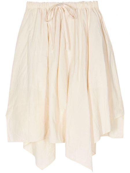 Plisovaná sukňa Forme D'expression biela