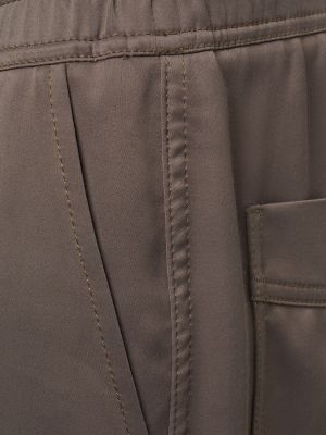 Pantaloni de jogging din viscoză Tom Ford maro