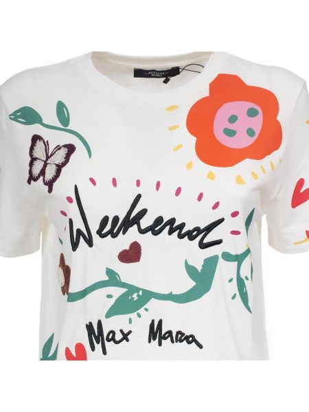 Camiseta de algodón manga corta Max Mara Weekend