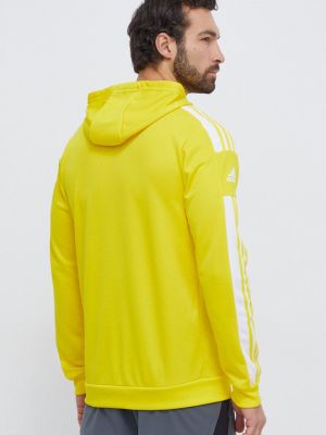 Kapucnis melegítő felső Adidas Performance sárga