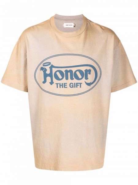 Camiseta con estampado Honor The Gift