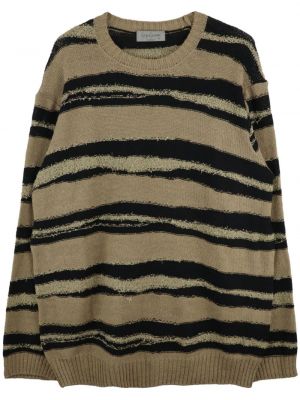 Жакардов пуловер Yohji Yamamoto