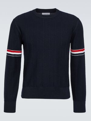 Vilnas džemperis Thom Browne zils